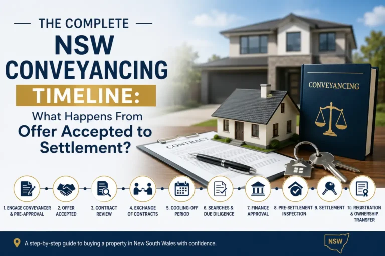 The Complete NSW Conveyancing Timeline What Happens From Offer Accepted to Settlement