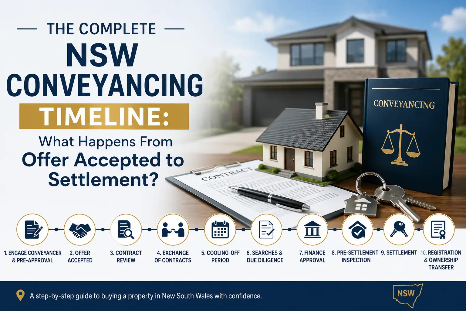 The Complete NSW Conveyancing Timeline What Happens From Offer Accepted to Settlement