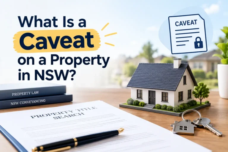 What Is a Caveat on a Property in NSW